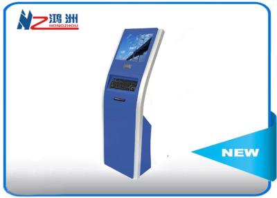 China 17-Zoll-automatische freie stehende Kiosknote, die kundengebundene Farbe ansteht zu verkaufen