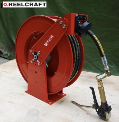 China DLC850 adjustable OMP - 1/2 in. x 50 ft 180bar hose reel--REELCRAFT, retractable spring reel, air water hose reel for sale