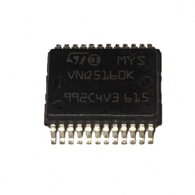 China Integrated Circuit Standards Power Switch Distribution Quad Ch HiSide Drivr VNQ5160KTR-E IC M Power for sale