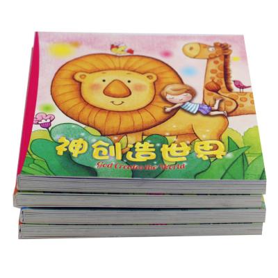 China Eco Friendly UV Varnish Thick Pages Baby Kids Board Book Printing for sale