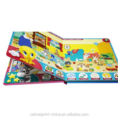 China New Colorful Eco-friendly Printing 3d Hardcover Book Children's Books for sale