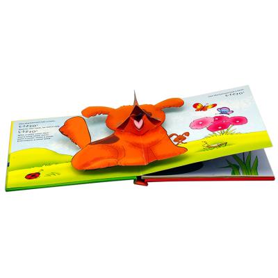 China Eco Friendly 3d Paper Puzzle Pop Up Book , Kids Story Book for sale