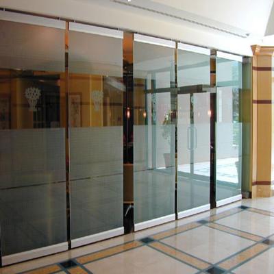 China Voice Insulation Modular Portable Aluminum Office Conference Room Partition Glass Frameless Partition Wall For Office for sale