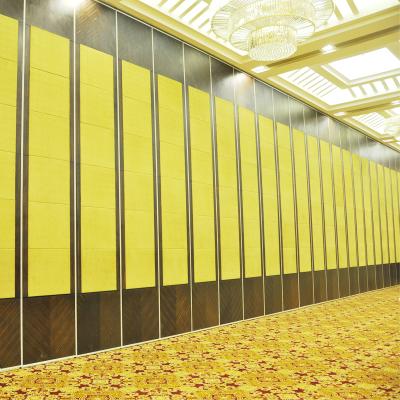 China New Classic/Postmodern Floor To Ceiling Free Design Frame Aluminum Exhibition Hall Acoustic Moveable Partition Walls Cost For Banquet Hall for sale