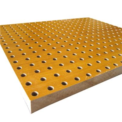 China Modern Decorative Wooden Micro Sound Absorbing Perforated Acoustic Panel Veneer MDF Groove Acoustic Panels Panel Price for sale