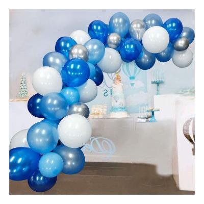 China Navy Blue Balloon Garland Kit Blue Balloons Garland Arch Kit For Blue Balloon Decorations 117 PCs for sale