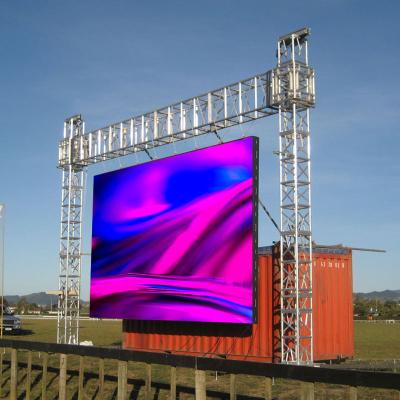 China Programmable diy Aurora P6 large outdoor full color advertising billboard heat resistance diy aluminum body led screen for sale