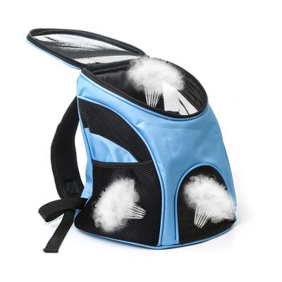 China Fashion Factory Direct Breathable Pet Backpack Viable Cat Dog Portable Backpack for sale