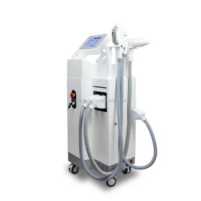 China Intense pulsed light acne treatment ipl depilation/nd yag laser tattoo removal ipl no hair machine/ipl cheap hair removal for sale