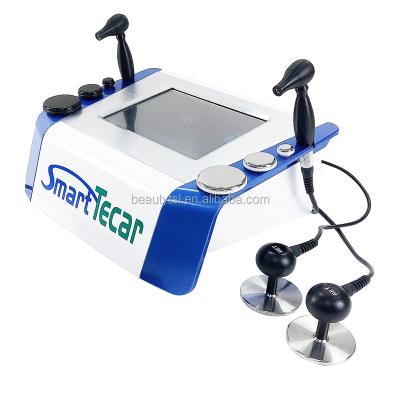 China Factory TEC phisiotherapy RET diathermy body rehab tecar therapy/intelligent tecar machine 20mm pain relief tecar de terapia physio for sale