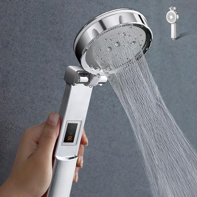 China With Clamshell Display Temperature New Design Diverter BSL-S1015 New Design Hand Held High Pressure Shower Head With Filter for sale