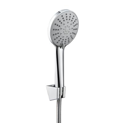 China With High Quality Chrome ABS Plastic Bathroom Rain Diverter SS5001 Wall 5 Modes 5 Modes Hand Shower Head With Hose And Holder for sale