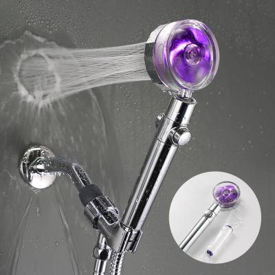 China With New BSL-S1009 Diverter Bathroom 360 Degree Rotating Handheld PP Cotton Filtered Turbo Fan High Pressure Showerhead for sale