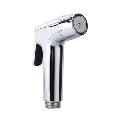 China Eco-Friendly Sefl-Cleaning TS1005 High Pressure Portable Bathroom Safety Chrome Plated Handheld Baby Shattaf Bidet Shower Sprayer for sale