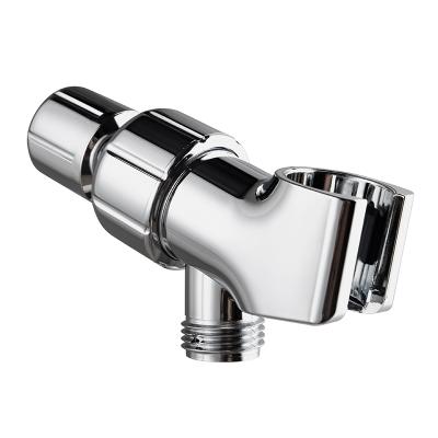 China Without Switch BL-WB002 Bathroom Accessories Adjustable Shower Head Wall Mount Chrome ABS Plastic Handheld Shower Holder for sale