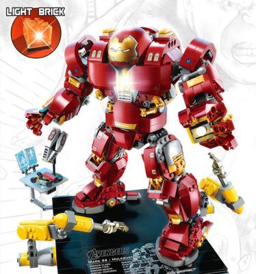 China Super Heroes Figure Toys Cartoon Mk44 Ironmans Mini Building Blocks DIY TOY Hot Selling Legol Figures DIY mini little for Christmas GIF for sale