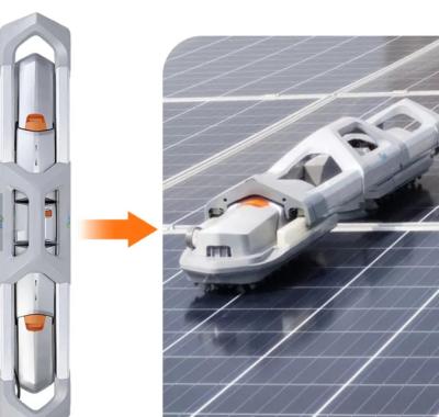 China Líquido de limpeza comercial do painel solar do robô do OEM com modos do caixote de lixo 270ML e da limpeza de N à venda