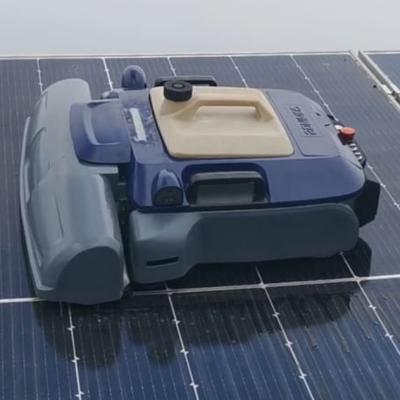 China 28KGS Commercial Robot Floor Cleaner And Solar Panel Cleaning Max Work 350kw/Day for sale