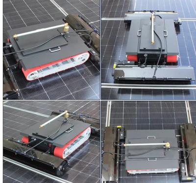 China Experience Hassle-Free Solar Panel Maintenance with Solar Panel Cleaning Robot for sale