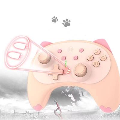 China Newest Design Cute Cat Pattern Game Controller Game Controller Gamepad Ns Switch Buttons Touch Buttons Pro for sale