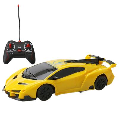 China RC model 2.4GHz full function radio control cartoon car rc car with light and healthy rc toy for sale