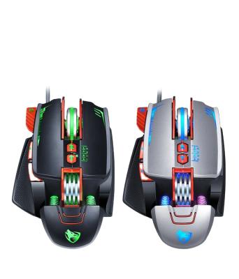 China Ergonomic Gaming Thunder Wolf V9 Gaming Mouse E-sports Machines Macro Definition Mouse Ergonomic Mouse for sale