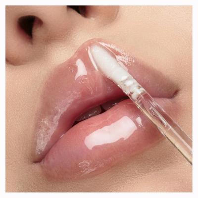 China Cheap high quality clear private logo hot sale transparent lip gloss sunscreen lip gloss transparent lip gloss for sale