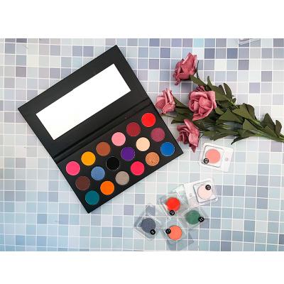 China Wholesale 18 Color Waterproof Eyeshadow Palette Custom Makeup Eyeshadow Palette Packaging Naughty Eyeshadow for sale