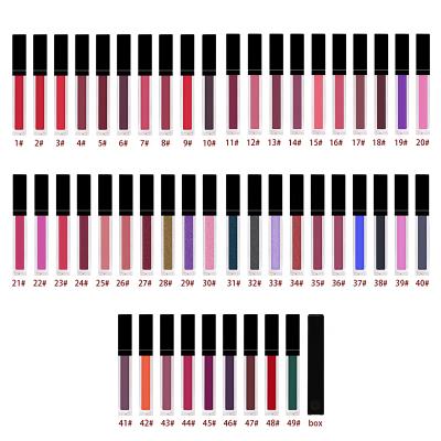 China Private Label Matte Lipstick Hot Sale Matte Waterproof Liquid Lipstick for sale