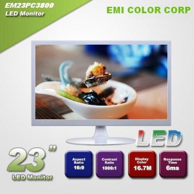 China Desktop 23 Inch LED Monitor 1920*1080P FHD VGA Laptop Desktop Monitor D-sub for sale