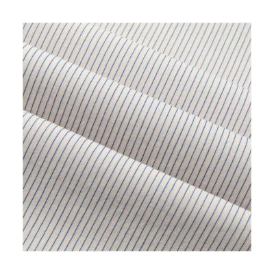 China Polyester Organic Professional Spandex Cotton Manufacture 100s*2 Eco Friendly Stripe Tank Top Fabric For Shirt T-shirt Baby Cloth Cloth for sale