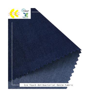 China Breathable Popular Creative Customizable Label Shorts Fabric Branded Jeans Denim Fabric for sale