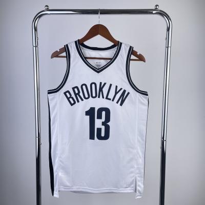 China Newest size 2023 hot-pressed Brooklyn basketball tank tops tops basketball uniform shirts for sale