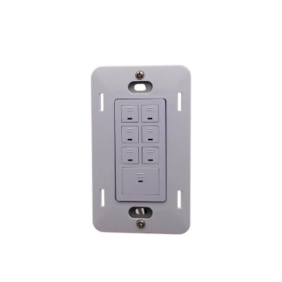 China 15-30-60 Set of Room/Office/Hotel/Restaurant 6 Buttons Minute 2-4-6 Hour Light Control Countdown Timer Wall Mounted Switch for sale