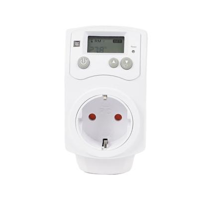 China Homehold Digital Temperature Controller EU/Germany Standard Plug-in Thermostat Programmable Digital Temperature Controller for sale