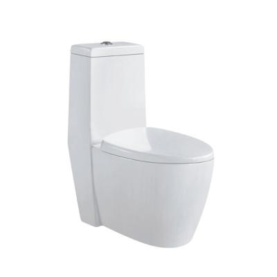 China Double-Flow Double-Flow Gold Plated Bidet One Piece Toilet Flush Ceramic Toilet for sale