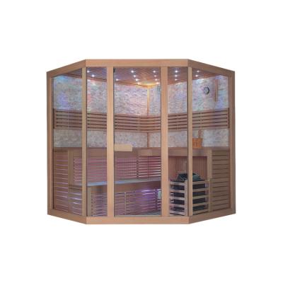 China Custom hot steam tabletop computer control panel computer infrared sauna sauna with sauna stove for sale