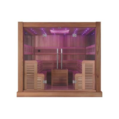 China Smart Computer Control Panel Computer Control Panel Multi-person Intelligent Control To Lie Down Far Infrared Sauna Room for sale