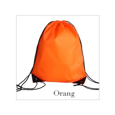 China Best-selling Sublimation Drawstring Waterproof Nylon Empty Backpack For Kids for sale