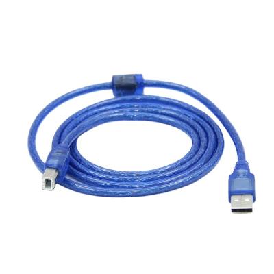 China Camera USB Printing Cable 2.0 A/B Computer Printer Data Link Cable High Speed ​​Square Left Core Copper Cable With Shielding 10m for sale