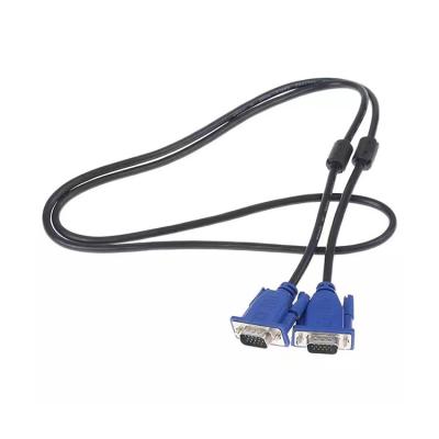 China Blue Car 1.5m PVC 15 Pins VGA Monitor Computer Male-Male Cable for sale