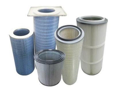 China Air Filtration System American custom foldable air industrial cartridge dust collector filter element for sale