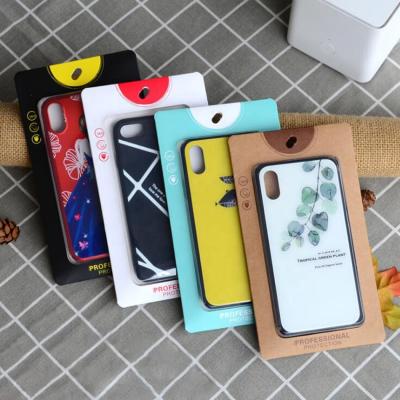 China Recycled Materials 2021 Cheap Custom Cell Phone Accessories Plastic Packing Boxes PVC Folding Packaging Plastic Box for sale