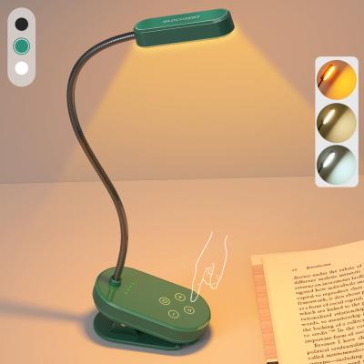 China Glocusent Eye Care 16 LED Mini Clip On Read Light Usb Book Light Touch Control Long Lasting Rechargeable Lamp For Reading for sale