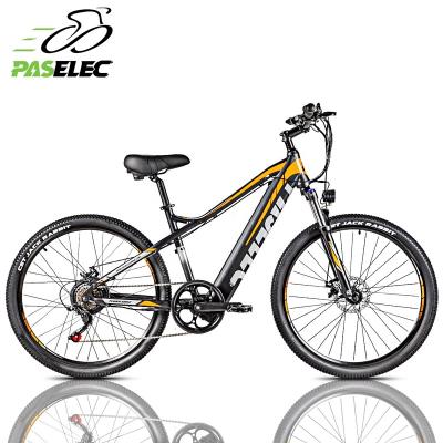 China Paselec 500W Alloy Electric Bike G9 Aluminum Mountain Ebike For Men MTB Fat Tire Bicycle 48V Motor 10.4AH Aluminum Alloy High Quality for sale