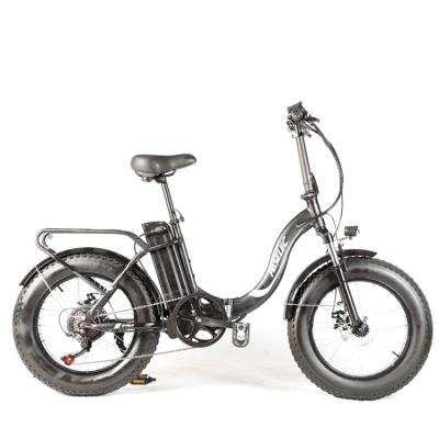 China Aluminum Alloy US Warehouse Best Electric Bikes 2021 500W 48V 13Ah Folding Fat Tire Electric Bike With Rack For Adults In Stock for sale