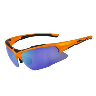 China Borjye Running J113 Polarized Yellow Bicycle Sports Glasses For Basketball Cricket Football for sale