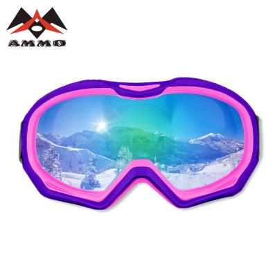 China Borjye J120 Safety Cycling Training Eye Wear White Outdoor Sport Ski Goggles for sale