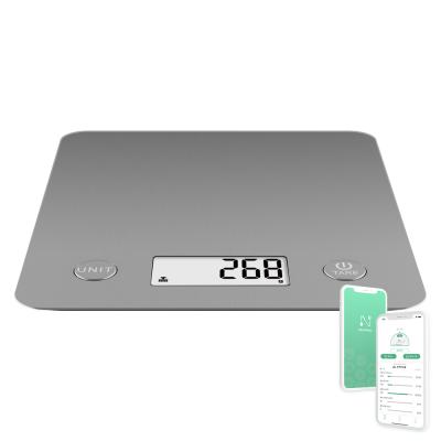 China With Silver Tray 5kg Kitchen Scale Food Scale LCD Power Battery Unit Digital Kitchen Scale Digital Weight for sale