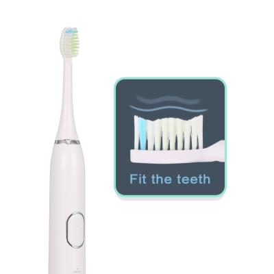 China Reusable Slim Silicone Premium Reusable Strong Vibration Electric Toothbrush 18.5x2.5x2.5cm for sale